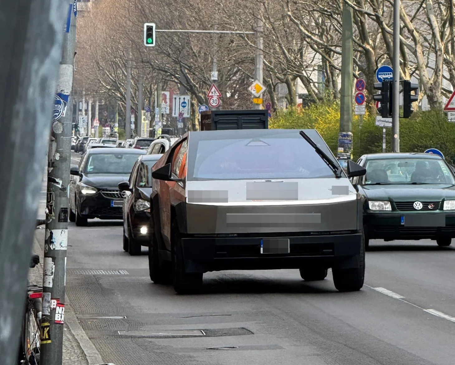 Tesla Cybertruck in Berlin (privat)